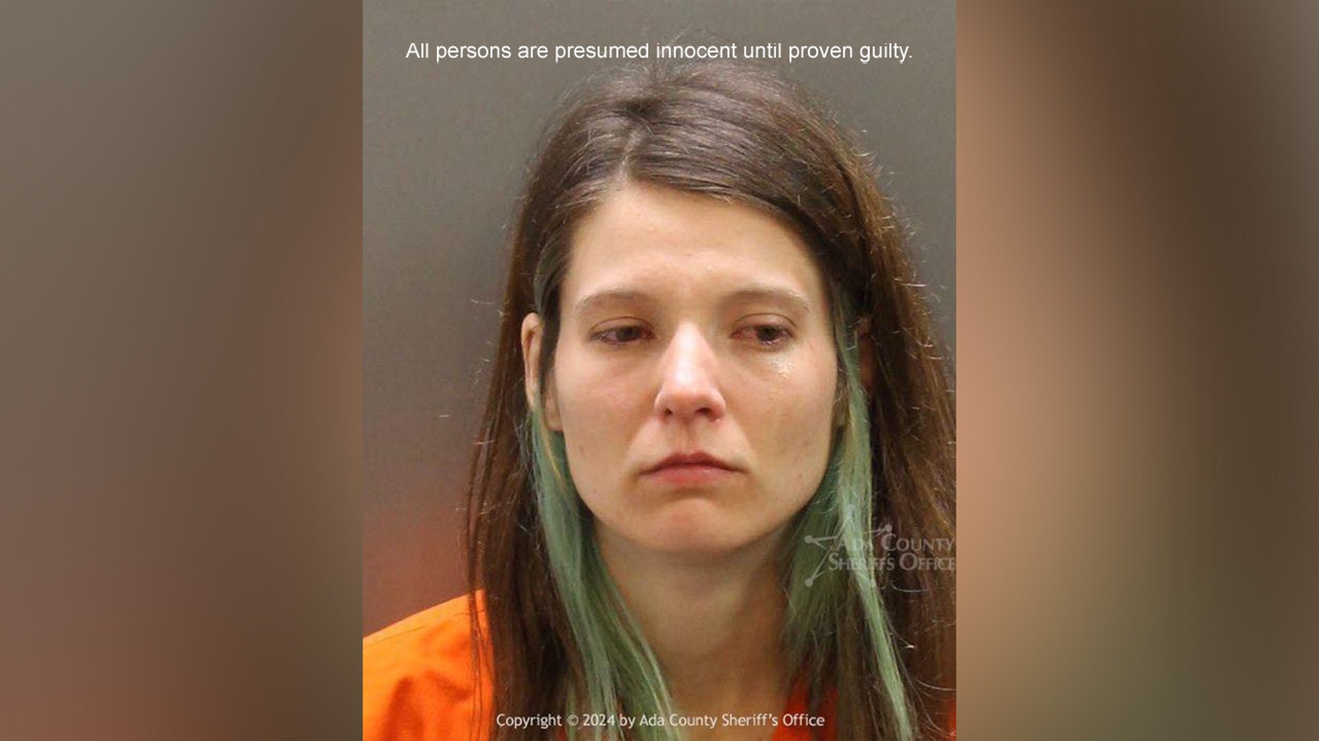 A mugshot of Bailey Eldredge