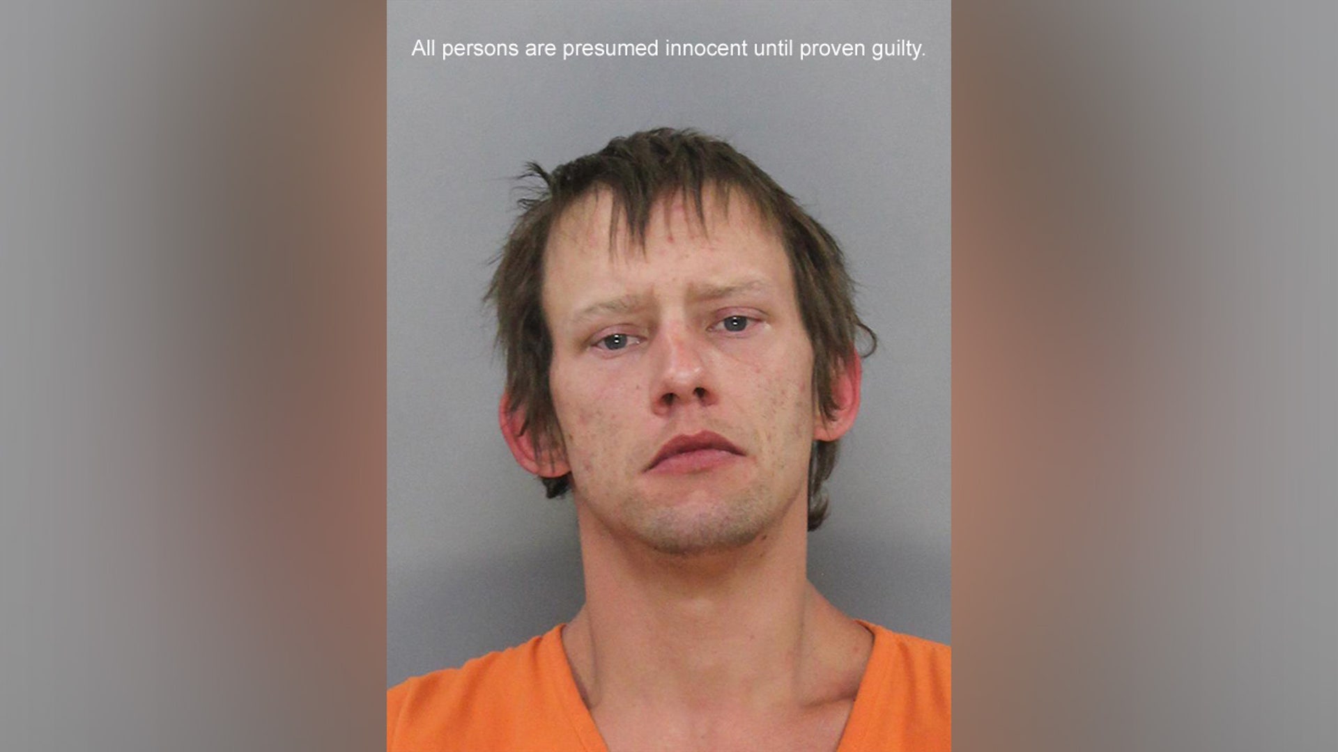 A mugshot of Dillon Wendland