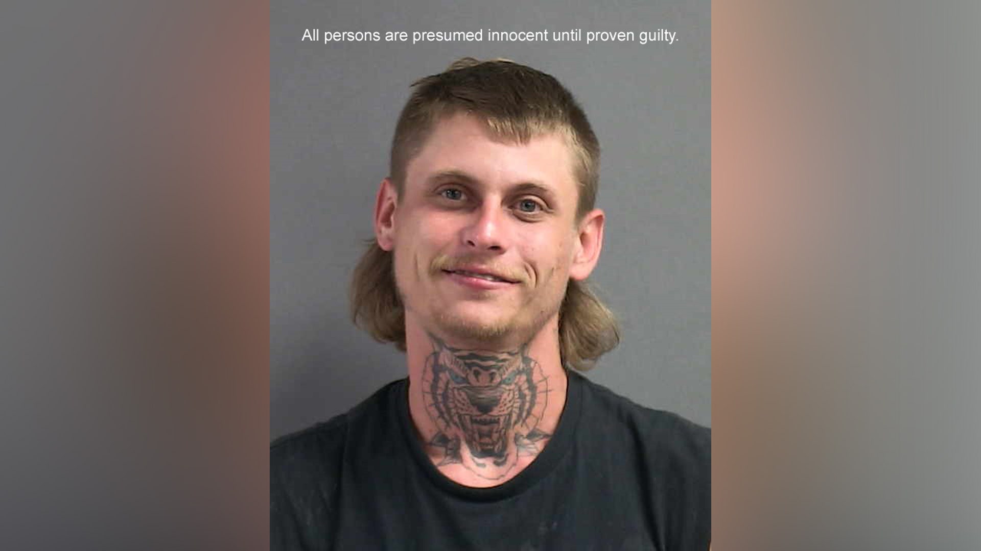 A mugshot of Braden Koch