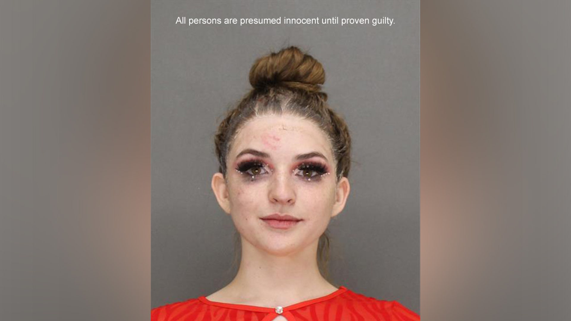A mugshot of Paige Murray