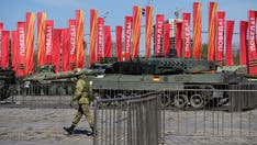 Russia's Kremlin parades Western equipment captured from Ukrainian army at exhibition