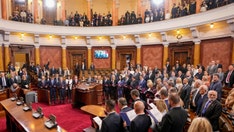 Lawmakers in Serbia elect new government with pro-Russia ministers sanctioned by the US