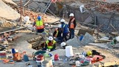 5 confirmed dead, 49 missing after building under construction collapses in South Africa