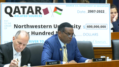 Burgess Owens corners elite university president over eye-popping donations from Hamas-harboring Qatar