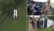 Florida bus carrying migrant farmworkers crashes, killing at least 8 and injuring dozens more: officials