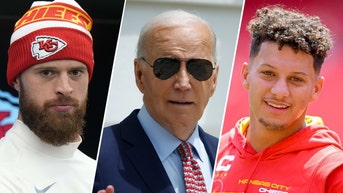 Harrison Butker, Patrick Mahomes and other Chiefs visit the White House