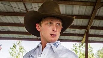 Wife of rodeo star shares tragic update on 3-year-old son who drove toy tractor into river