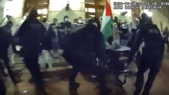 Harrowing footage shows NYPD raid on Columbia building full of anti-Israel agitators