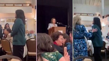 Nancy Pelosi interrupted while accepting award by anti-Israel agitator: 'Shame on you!'