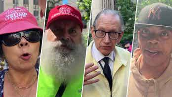 Trump Supporters Stand Firm amid Historic Trial, Denounce Political Prosecution