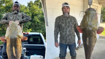 Oklahoma angler reels in 95-pound catfish: 'Heck of a catch'