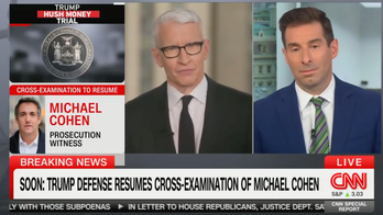 Anderson Cooper admits he would 'absolutely' have doubts about Cohen's testimony if he were on the jury