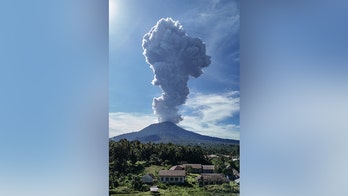 Indonesian Volcano Mount Ibu Spews Ash, Forces Evacuations