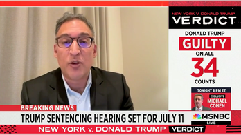 MSNBC legal analyst warns liberals to not to ‘pop our champagne corks’ after Trump guilty verdict