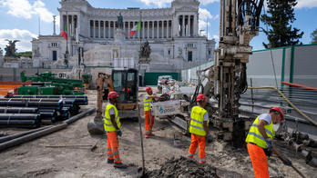 Subway line to be constructed under ancient Roman ruins, including Colosseum