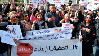 Tunisian journalists jailed for criticizing the government, sparking outcry over press crackdown