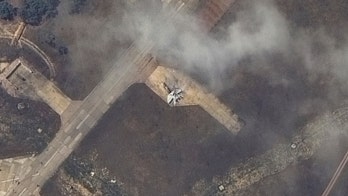 Large-scale Ukrainian drone attack on Crimea cuts power, burns refinery