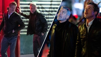 Brad Pitt and George Clooney reunite on screen for the first time in 16 years for new action comedy flick