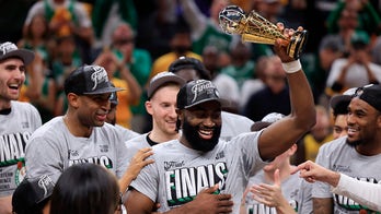 Celtics' Jaylen Brown trolls doubters after winning title, earning NBA Finals MVP