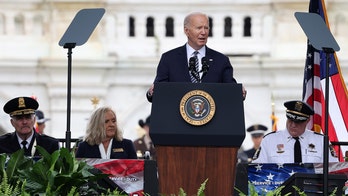 Biden highlights police funding, gun control efforts at National Peace Officers’ Memorial Service
