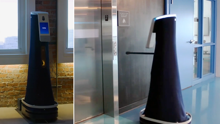 Robotic guards are transforming workplace security with advanced surveillance capabilities