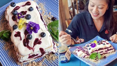 Sweet and nostalgic blueberry jam icebox cake for Mother's Day: Get the throwback recipe