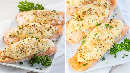 Tasty crab-stuffed salmon for a delicious dinner: Try the easy recipe