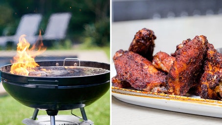 Tasty chicken wings smothered in a savory rub: Try the recipe