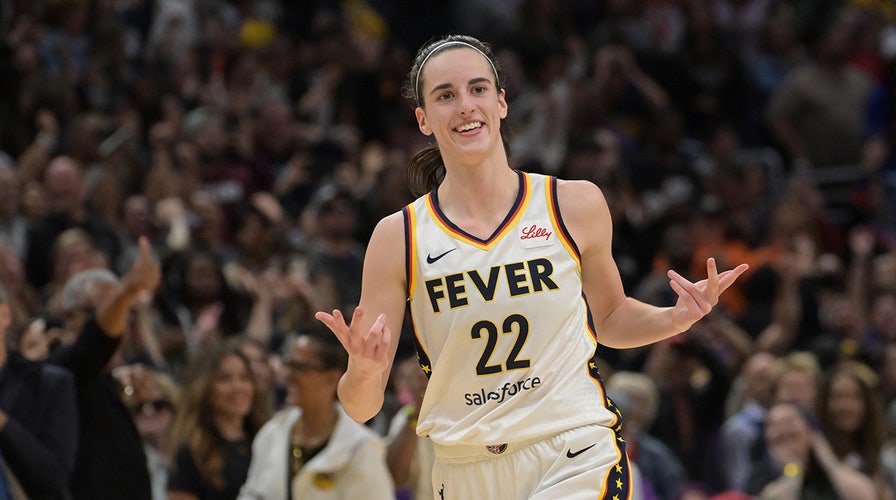 Caitlin Clark finally gets first WNBA win after pair of clutch 3s in front  of star-studded L.A. crowd | Fox News