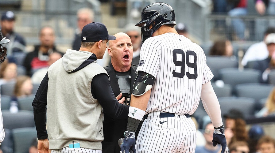 Yankees' Aaron Judge gets ejected for first time in career after 'bulls--t' call | Fox News