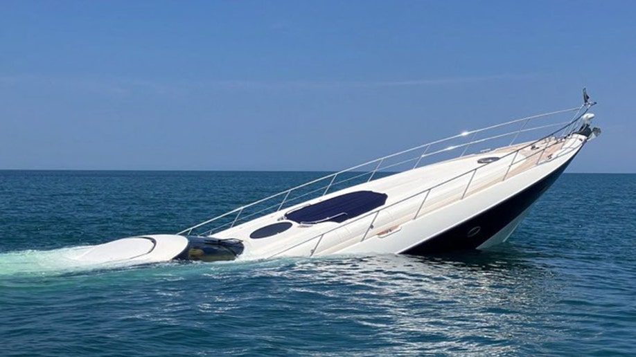 yacht sinking