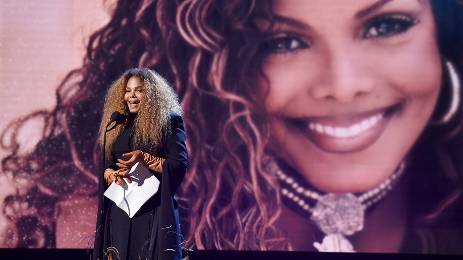 Janet Jackson Rock and Roll Hall of Fame induction ceremony