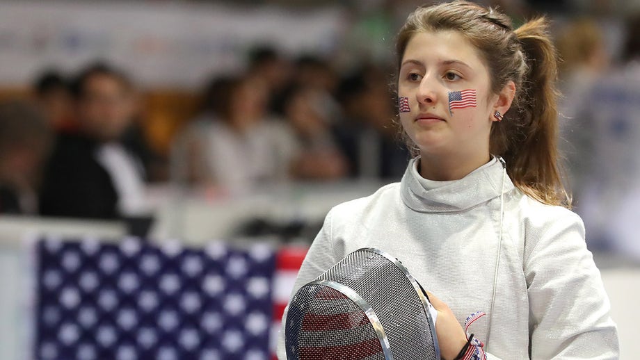 American fencer Elizabeth Tartakovsky on Olympic debut, representing Team USA