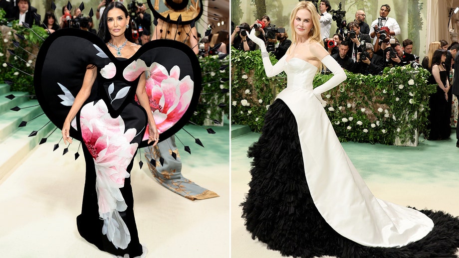 See what Demi Moore, Nicole Kidman wore to the Met Gala