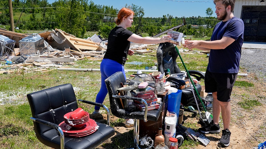 Power outages could linger for days after storms batter Texas again, leaving 1 dead