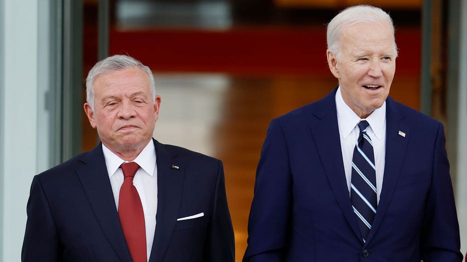 Biden, Jordan's King Abdullah II have 'informal' meeting as Gaza cease-fire seems unlikely