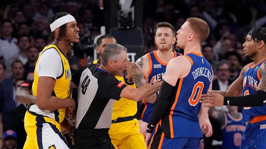 Knicks’ Donte DiVincenzo rips Pacers after Myles Turner scuffle: ‘They were trying to be tough guys’