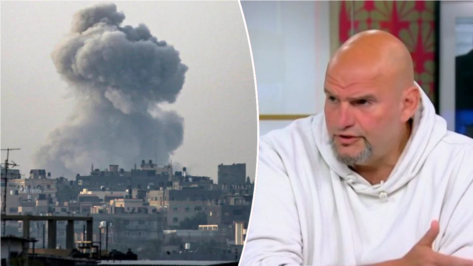 John Fetterman defends Israel after MSNBC asks if it crossed red line, says Hamas doesn't 'care how many die'