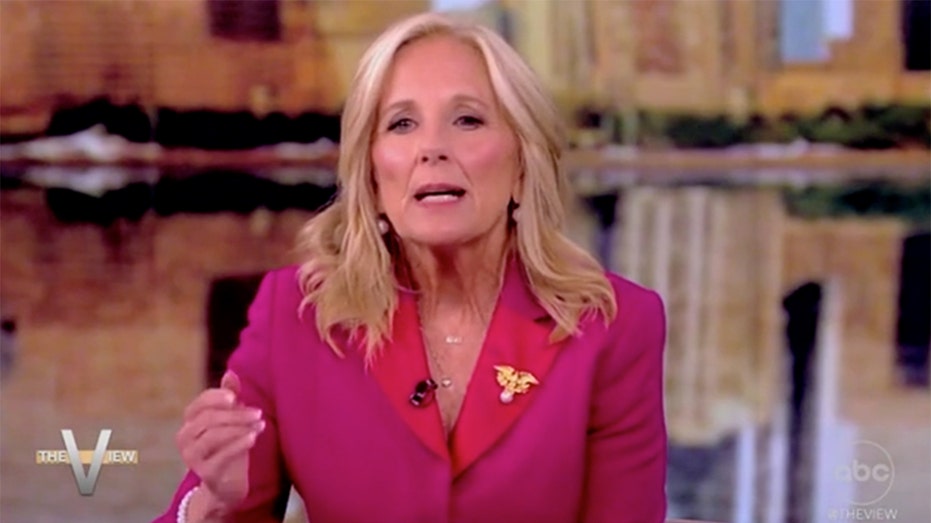 First Lady Jill Biden assures 'The View' hosts the president's bad poll numbers 'are going to turn'