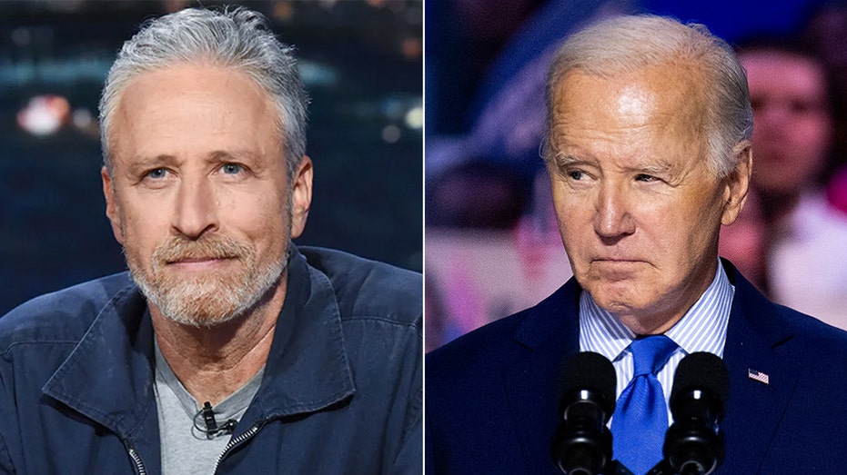 Jon Stewart calls out Democrats’ ‘bulls--t’ excuses for Biden’s ‘shocking display of cognitive difficulty’