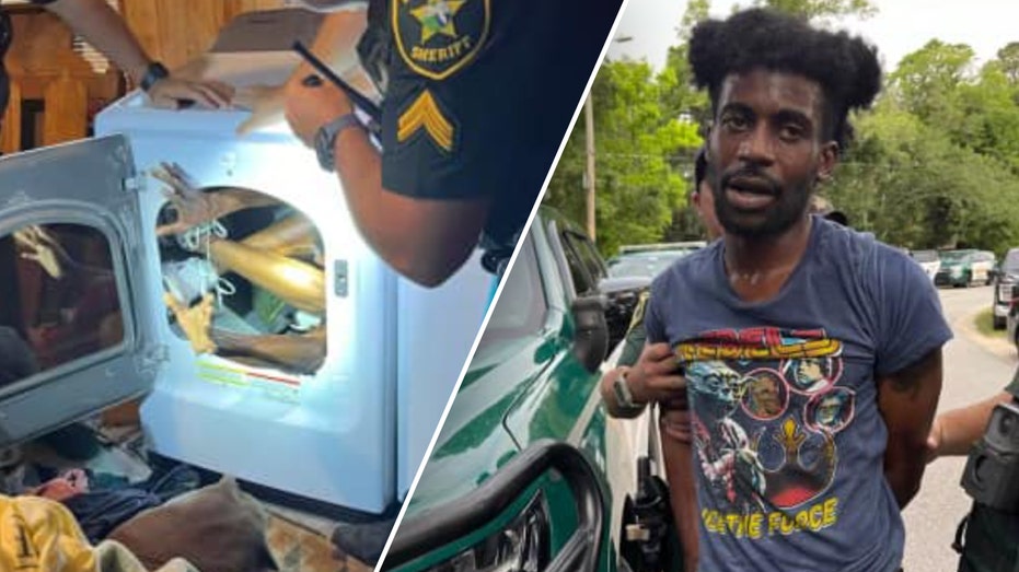 Florida man on the run from police for 2 months found hiding in clothes dryer: ‘Tumble-ready’