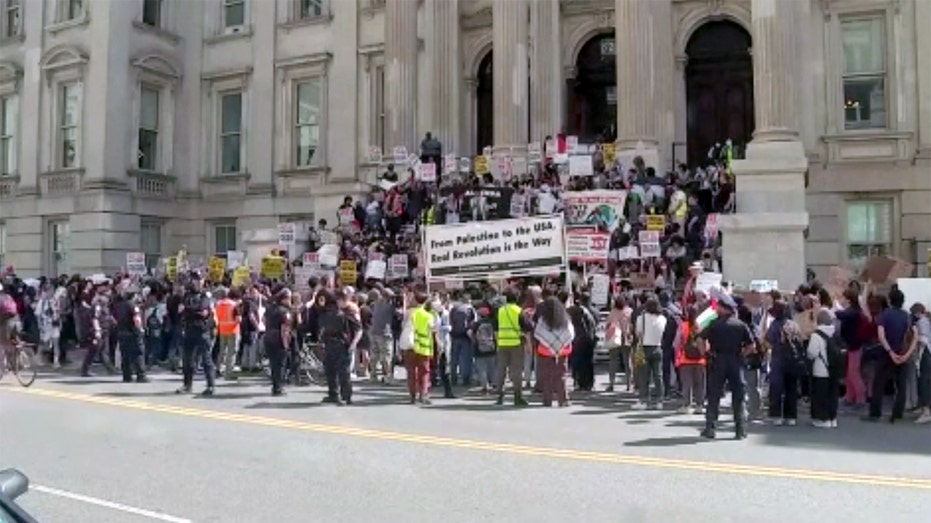 NYC radical teacher groups rally behind high school students to walkout in anti-Israel protest