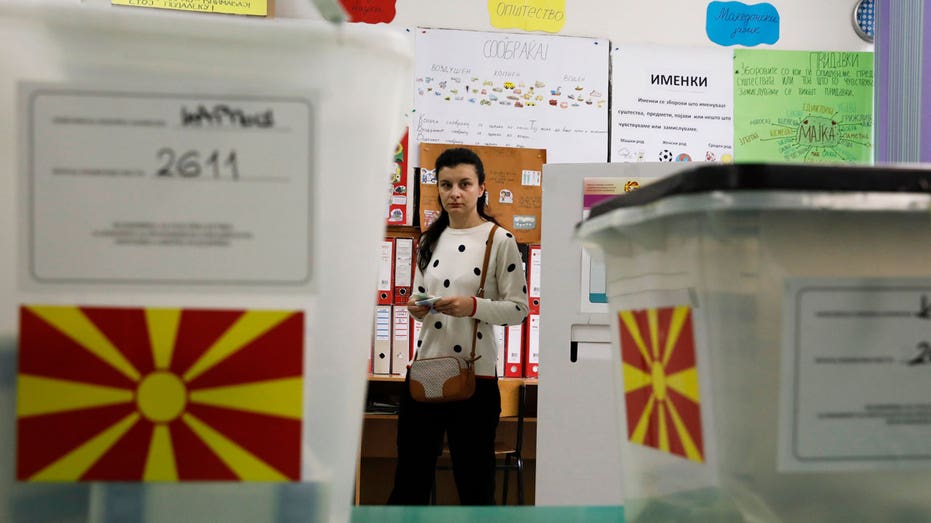 North Macedonia votes in presidential runoff, parliamentary elections