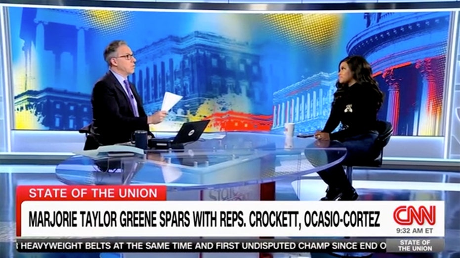 CNN host confronts Rep. Crockett on her response to Rep. Greene during House clash: ‘You did the same thing’