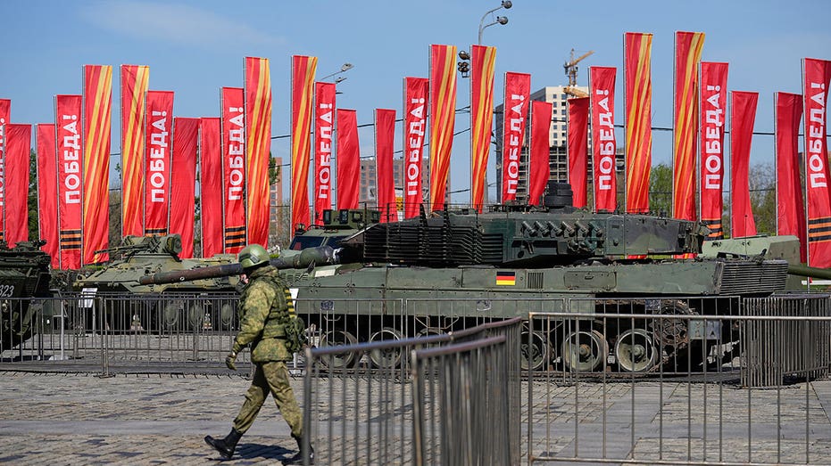 Russia’s Kremlin parades Western equipment captured from Ukrainian army at exhibition