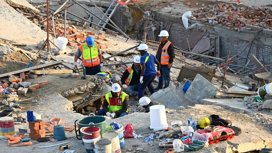 5 confirmed dead, 49 missing after building under construction collapses in South Africa