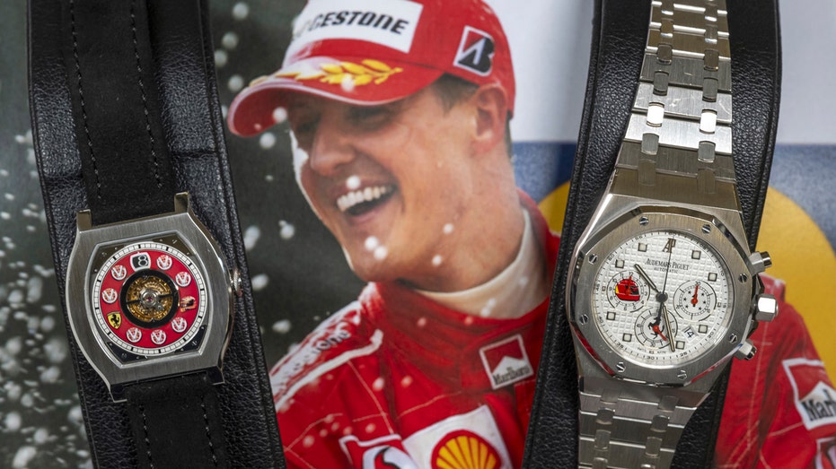 8 watches owned by F1 great Michael Schumacher fetch more than $4 million at auction in Geneva
