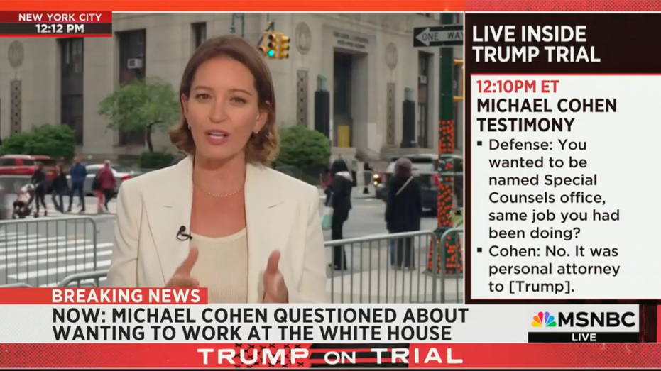Katy Tur describes a 'mean girl quality' to Republicans attending Trump trial
