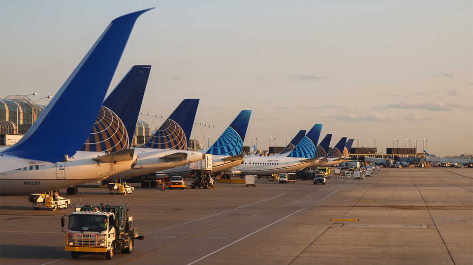 United Airlines flight catches fire just before takeoff halting arrivals at Chicago O’Hare