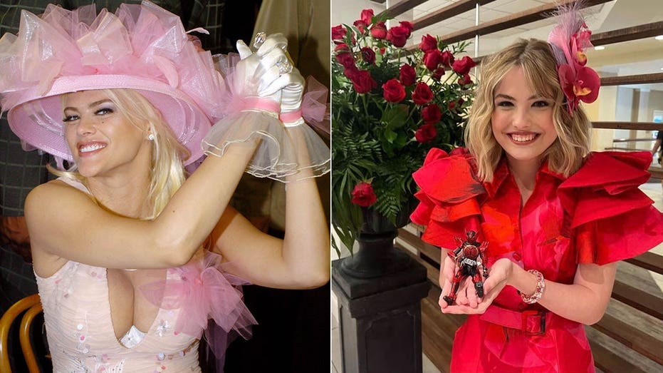 Anna Nicole Smith’s daughter Dannielynn Birkhead steps out in a bold red gown at Kentucky Derby